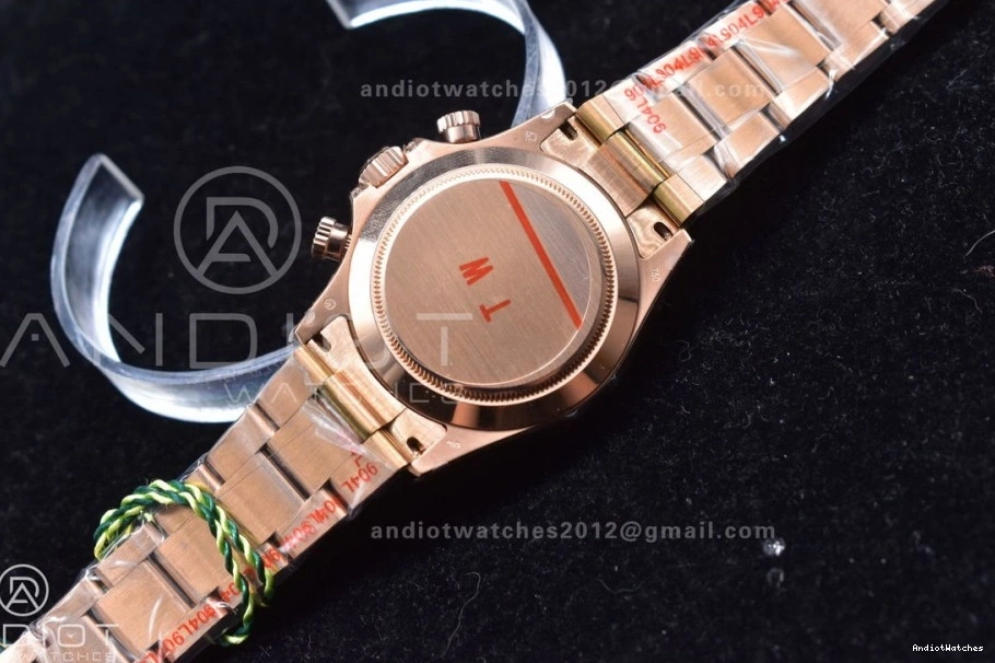 428 Best Crystal RG A Daytona Edition TWF on Black YG Bracelet Rainbow 116595RBOW Classic Dial 0419